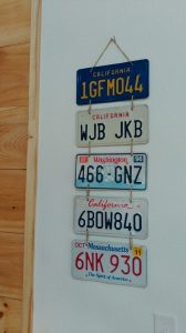 license plates