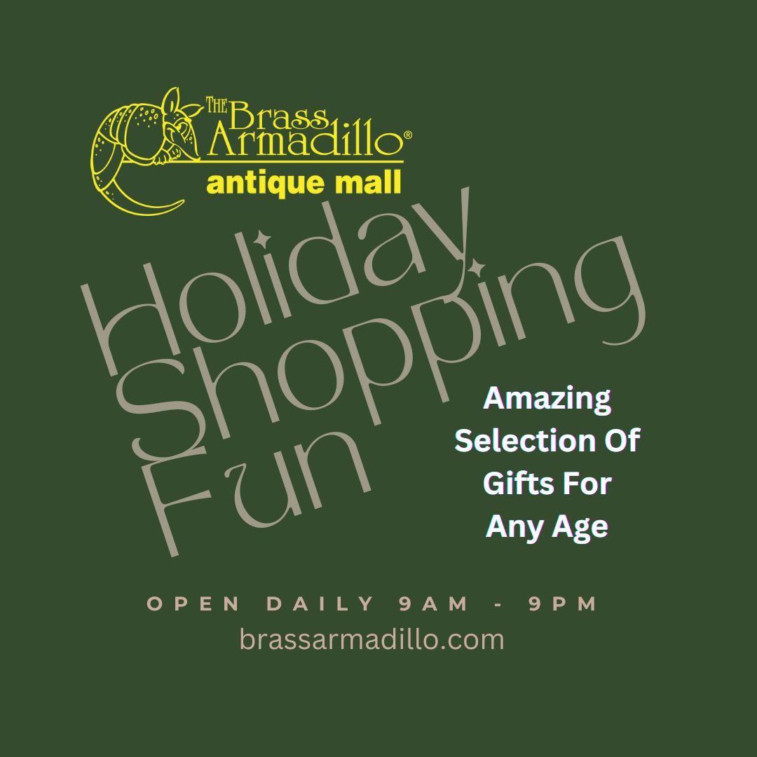 Thanksgiving Weekend Sale Brass Armadillo Antique Mall